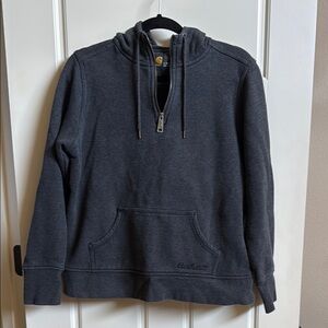 Carhartt Men's Dark Gray Zip-Up Sweater